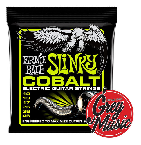 Encordado Ernie Ball P02721 Guitarra Eléctrica Slinky Cobal