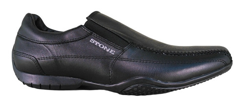 Zapatos Casuales Doble Elástico Suela Negro Hombre 39 Al 45
