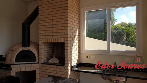 Imagem 3 de 15 de Linda Casa De 3 Andares À Venda No Residencial Gênesis 2 - Es1702