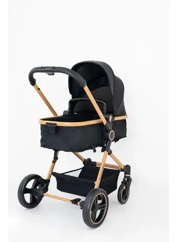 Carrinho De Passeio Galzerano Ivy Cesto Moises Dourado Gold