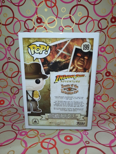 Funko Pop Indiana Jones Adventure Sdcc Exclusive (Usado)