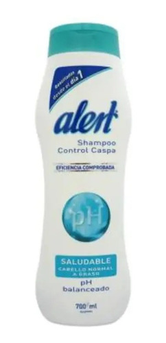 Shampoo Alert Control Caspa De Normal A Graso,saludable