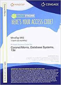 Mindtap Mis, 1 Term (6 Months) Printed Access Card For Coron