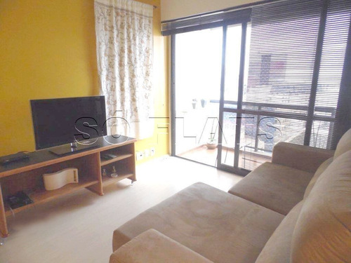 Imagem 3 de 15 de Flat No Jardins 2 Dorms 2 Vagas 62m² - Sf26865
