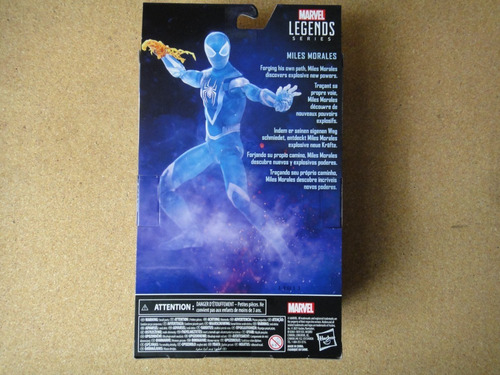 Spider Man Miles Morales Marvel Legends Exclusivo Hasbro (Usado)