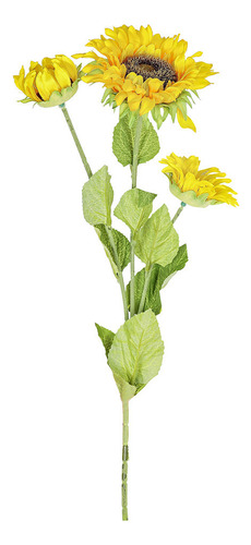 Flor De Girasol Artificial Para Bonsái, Decoración De Boda