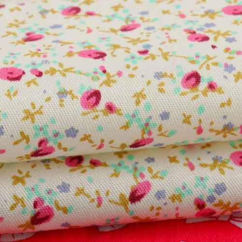 Paquete De 30 Telas De Algodón Con Estampado Floral Mixto