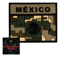 Comprar Parche Bandera Mexico Militar Marina Policia Comando Tactico