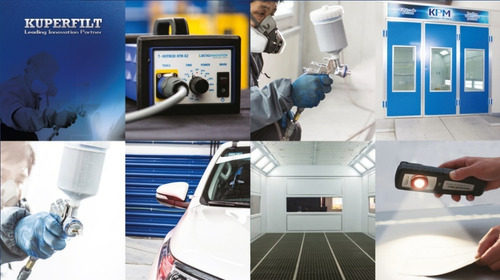 Plano Aspirante Pintura Automotriz /kuperfilt Kpm7500cr