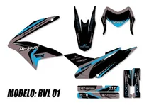Comprar Kit Calcos Gráfica Corven Triax R3 150\u002F200\u002F250 - Laminadas!