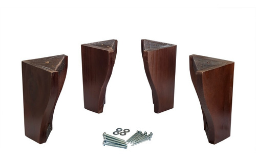 Imagen 1 de 6 de Patas Para Camas Europeas. Kit De Patas Marca Flex Y Cic
