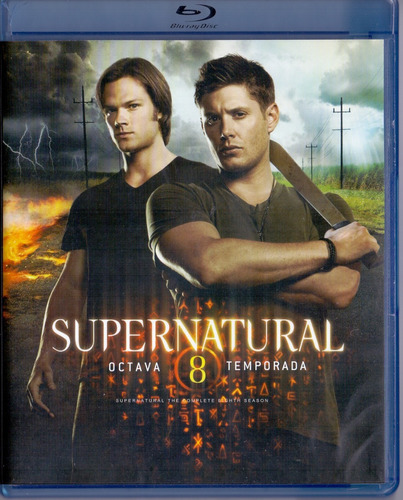 Supernatural  Octava Temporada 8 Ocho Blu-ray
