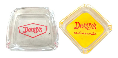 2 Ceniceros Antiguos Del Restaurant Denny's 80s