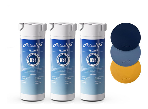 Frizzlife Filtro De Agua Para Refrigerador Xwf (no Xwfe) De.