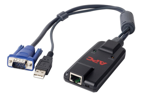 Módulo Kvm Usb 2g Servidor Apc Novo Com Nota Fiscal