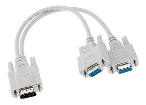 Cable Multiplicador Splitter Vga 1x2 - 1 Entrada 2 Salidas