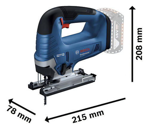 Sierra Caladora Inalámbrica Bosch Gst 185-li, 18v Sb