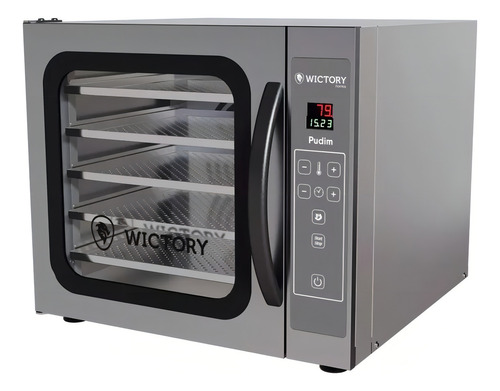 Horno eléctrico de encimera Wictory WCV-535 PP plateado 220V