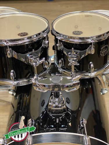 Imagen 9 de 9 de Bateria Mapex Horizon 5 Cuerpos 22-10-12-16-14x5.5 Negra