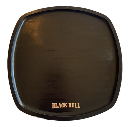 Plato Madera 25 Cm Black Bull