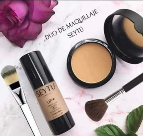 Kit Maquillaje Liquido Y Maquillaje Compacto Seytu | Envío gratis Kit Maquillaje Liquido Y Maquillaje Compacto Seytu | Envío gratis