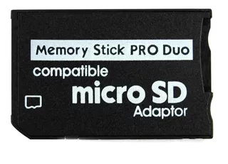 Adaptador Conversor De Micro Sd A Memory Stcik Pro Duo Psp