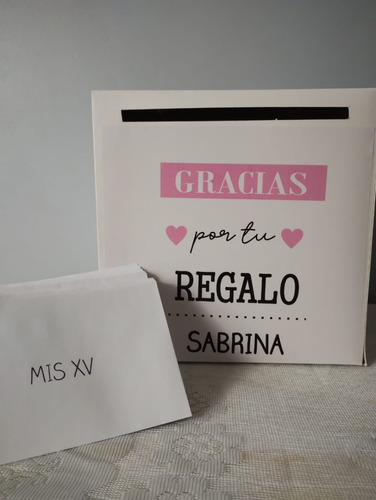 Urna De Cartón Personalizada De 25x25x25 Con 50 Sobres