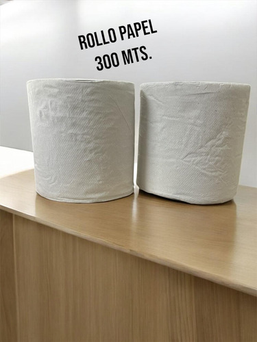 Bobina De Papel Industrial 2x300mts Economico Insufarma