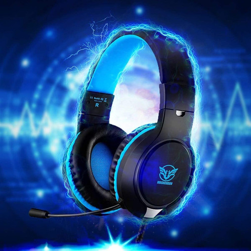 Auriculares Gaming Masacegon H-10 Con Sonido Surround Y
