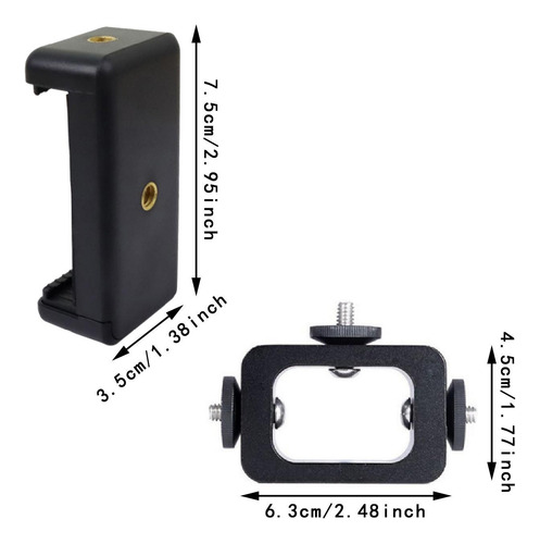 Smartphone Tablet Mount Clip Double TriPod Tripon Multiply