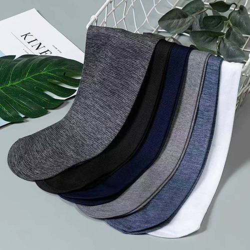 10 Pares De Calcetines Casuales De Algodón Para Hombre, De T