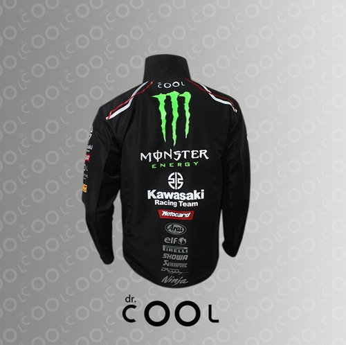 Chaqueta Moto Gp Kawasak Monster Edición Especial