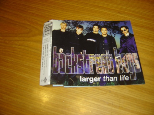 Backstreet Boys Larger Than Life Ep Cd Holandes Pop 