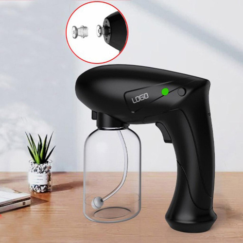 Uv Nano Sanitizer Pulverizador Fogger Desinfetante Preto