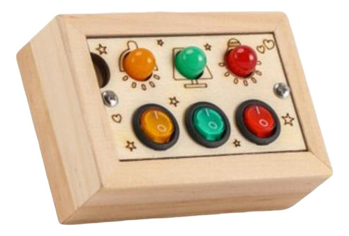Interruptor De Luz Placa Ocupada Brinquedos Montessori