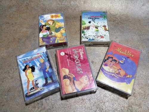 Set Audio Cassette's Colección Cuentos De Disney 90's