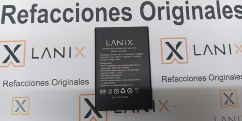 Batería Lanix Para Ilium X7 100% Original Garantia Lx-bat