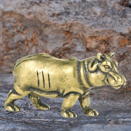 Ornamento De Estatua En Miniatura De Esculturas De Cobre De