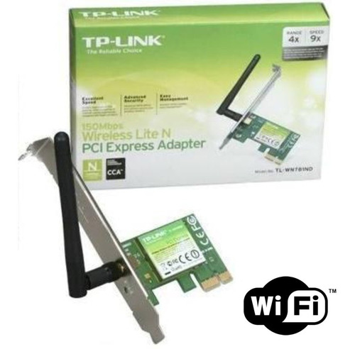 Placa De Red Inalambrica Pci-express Tp-link Tl-wn781nd