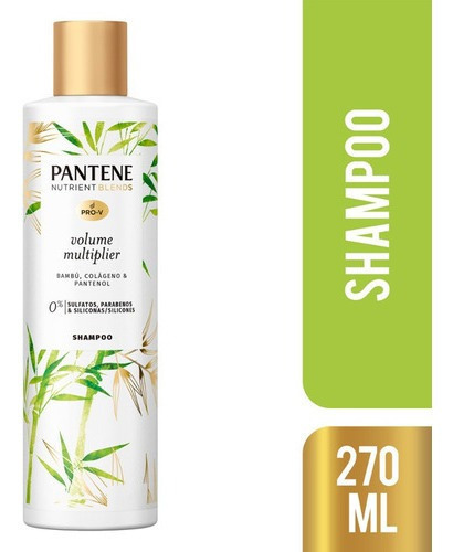 Shampoo Multiplicador De Volume Nutrient Blends Pantene