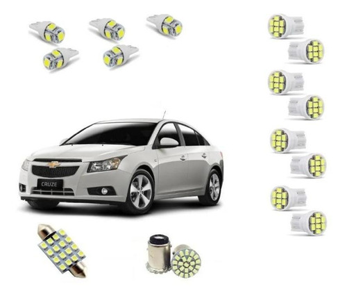 Kit Cruze 2011 2012 2012 2014 Teto Placa Ré Pingo Mala Luva