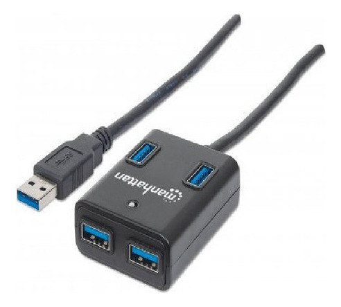 Hub Usb 3.0 / 4 Puertos 3.0 Superspeed - Manhattan