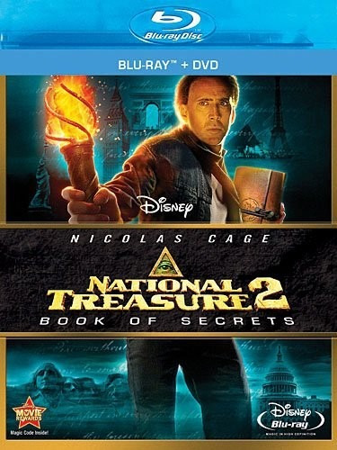 Película Blu-ray + Dvd National Treasure 2: Book Of