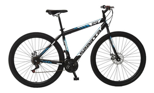 Bicicleta Colli Sparta Bike 21 Marchas Aro 29 Preto Azul