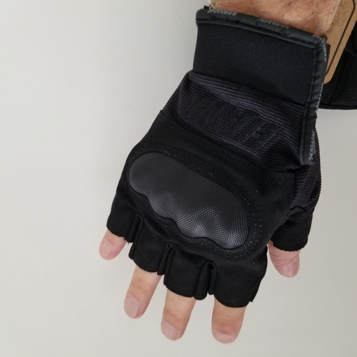 Imagen 3 de 5 de Guantes Dedos Cortos Hawk Army Short Finger