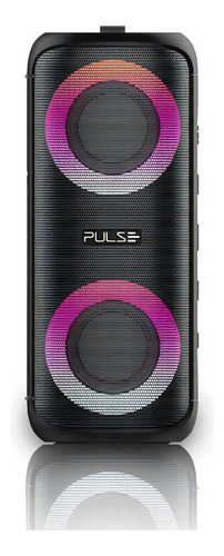 Alto-falante Bluetooth 5.0 portátil Aux Sd 30w Pulse Sp603 cor preta