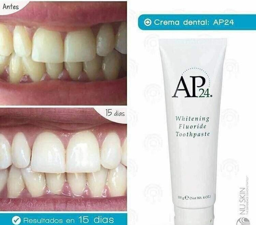 Crema Blanqueadora Dental- Ap 24