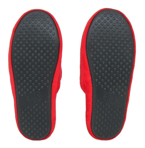 Imagem 7 de 7 de Pantufa Chinelo De Quarto Snoopy Vermelho - Original Peanuts