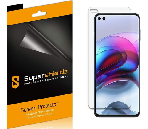 6 Films Para Pantalla Motorola G100 Anti Glare Supershieldz 