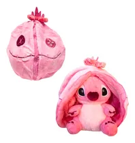 Comprar Peluche De Stitch Rosa Transformable En Trapos